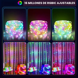 🎄 ¡Haz Brillar tu Navidad con las Luces Smart LED! ✨ Controla la Magia desde tu Móvil